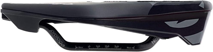 Prologo Tgale Tt Cpc Nack Grey Triathlonsattel, Anthrazit/Schwarz, 240x128mm