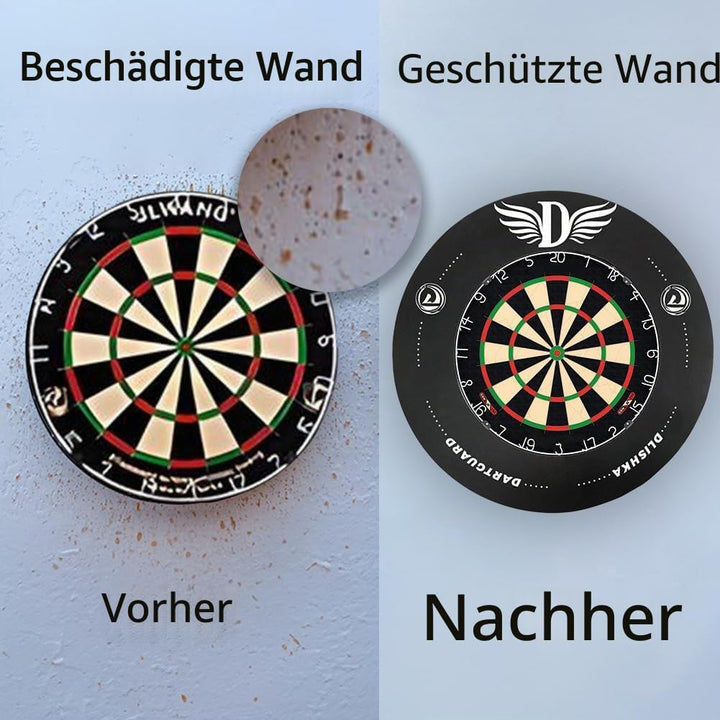 Dartscheibe Dart ZubehöR-Dart Surround Eva,Dartscheibe Schutzring FüR Verpasste WüRfe,Einfache Monta