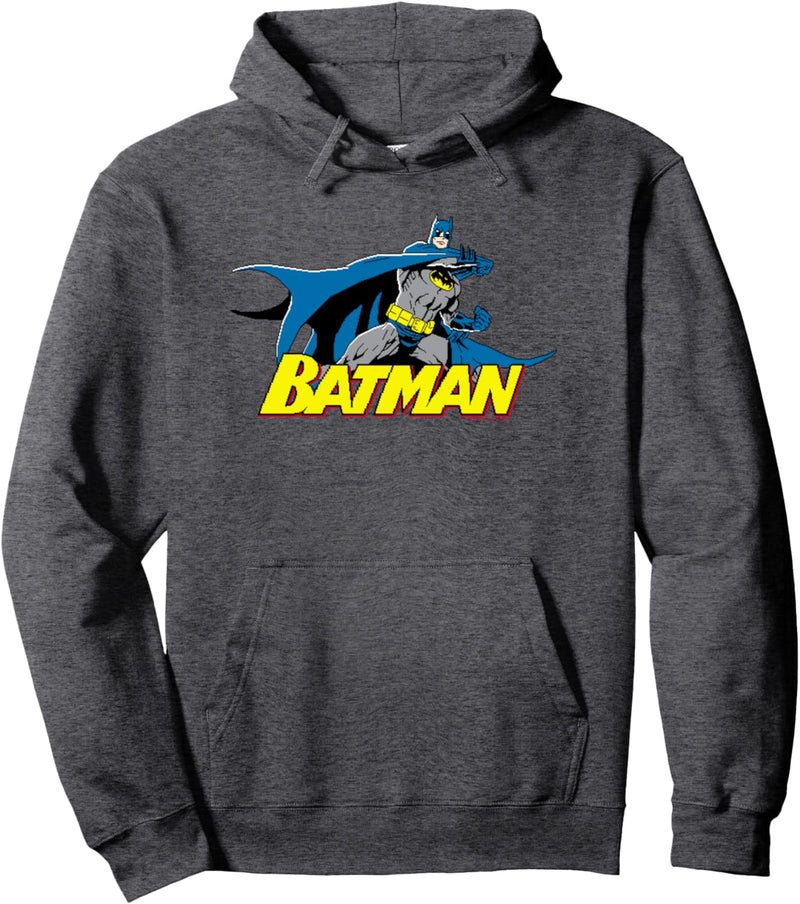 Batman 8 Bit Cape Pullover Hoodie