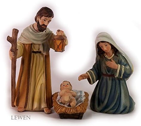 Orientalische Krippenfiguren, Set, Polyresin, für Weihnachtskrippe 11-TLG.11 cm