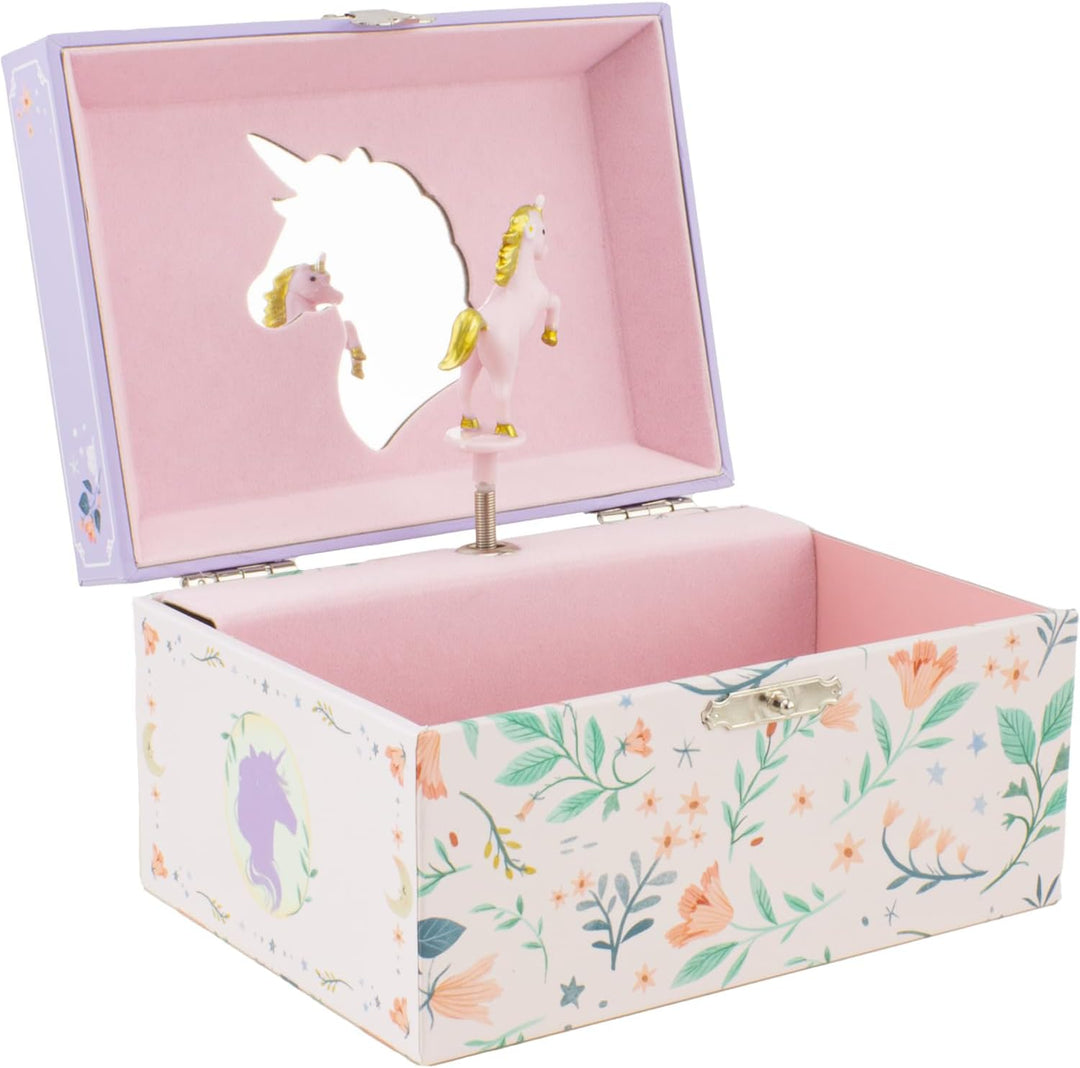 Ulysse Couleurs d'Enfance Musiktruhe, Einhorn, Lila, TU