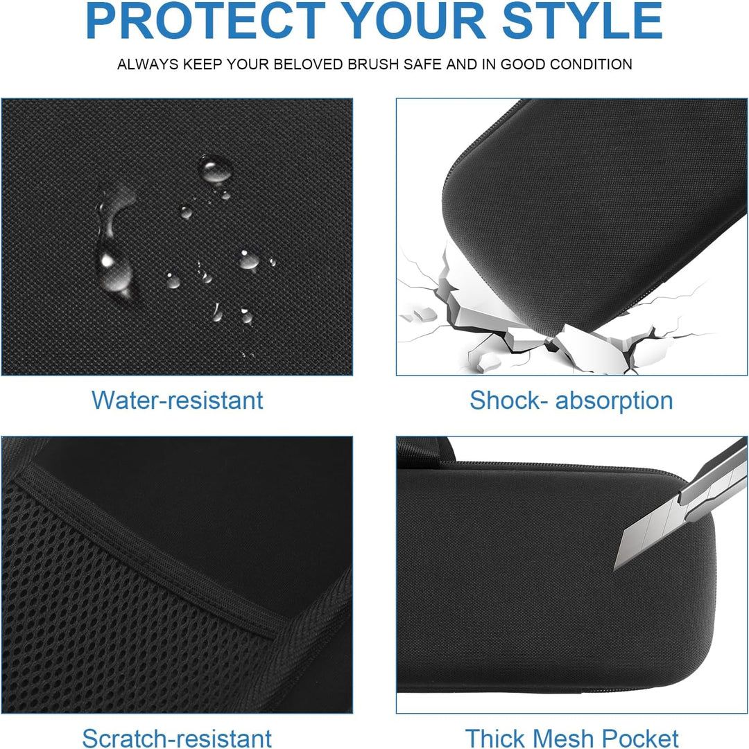 Tragetasche Kompatibel mit Dyson Airstrait Haarglätter(EU-Version), Upgrade-Kapazität Hardshell Eva