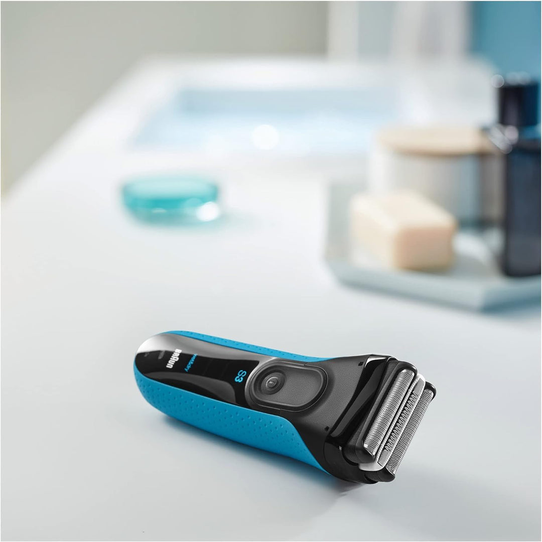 Braun Series 3 ProSkin Elektrorasierer, Trimmer, Rasierer Herren Elektrisch, mit Reise-Etui, Geschen