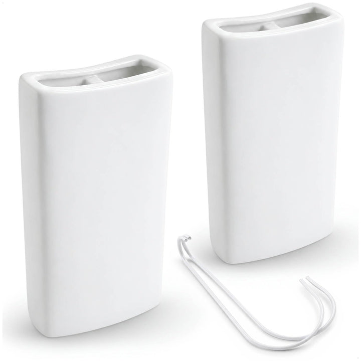 com-four® 2x Luftbefeuchter Heizung, Heizkörper Luftbefeuchter | Heizung Wasserverdunster aus Kerami