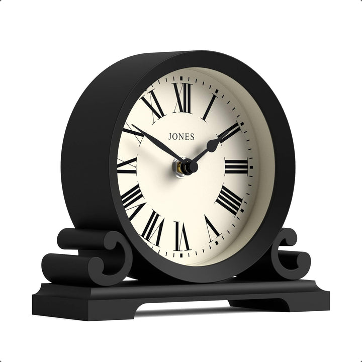 JONES CLOCKS® Saloon Wohnzimmer-Kaminuhr – Traditionelles/klassisches Design – Schlafzimmeruhr – Woh