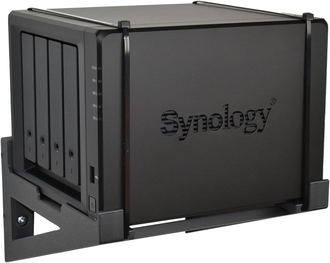 Wandhalterung passend für Synology Diskstation DS418, DS418play, DS420+, DS423+, DS425+, DS920+, DS9