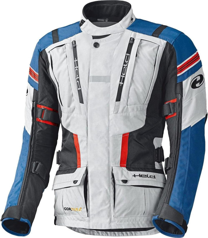 Held Hakuna II Damen Textiljacke - Wasserdicht - Atmungsaktiv - Viel Stauraum S Blau, S Blau