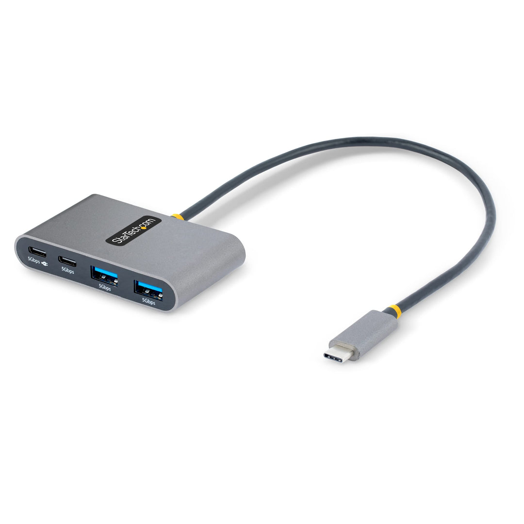 StarTech.com 4-Port USB-C Hub mit Power Delivery Pass-Through - 2X USB-A + 2X USB-C - 5 Gbit/s - 30c
