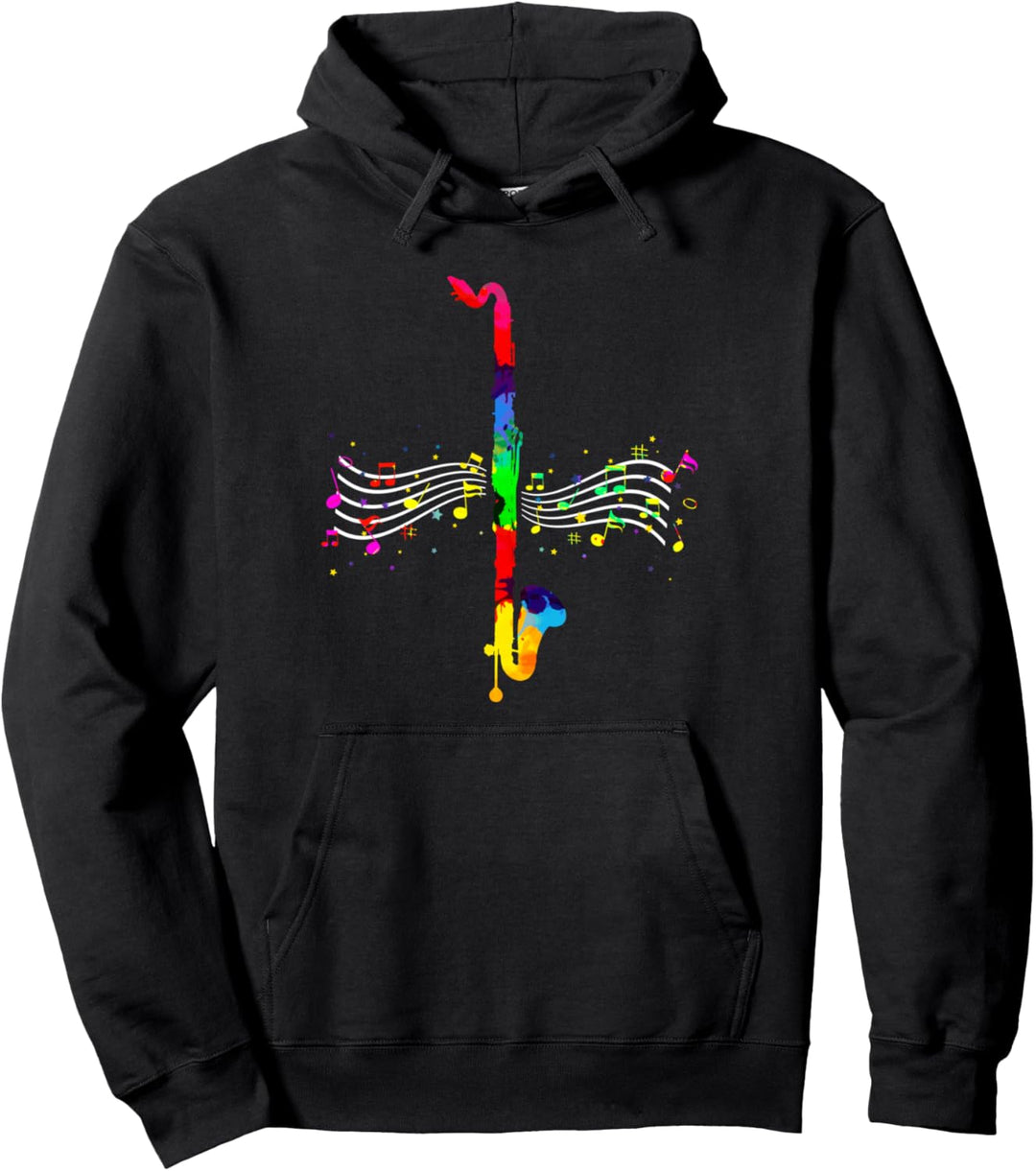 Marching Band Bass Klarinette Pullover Hoodie