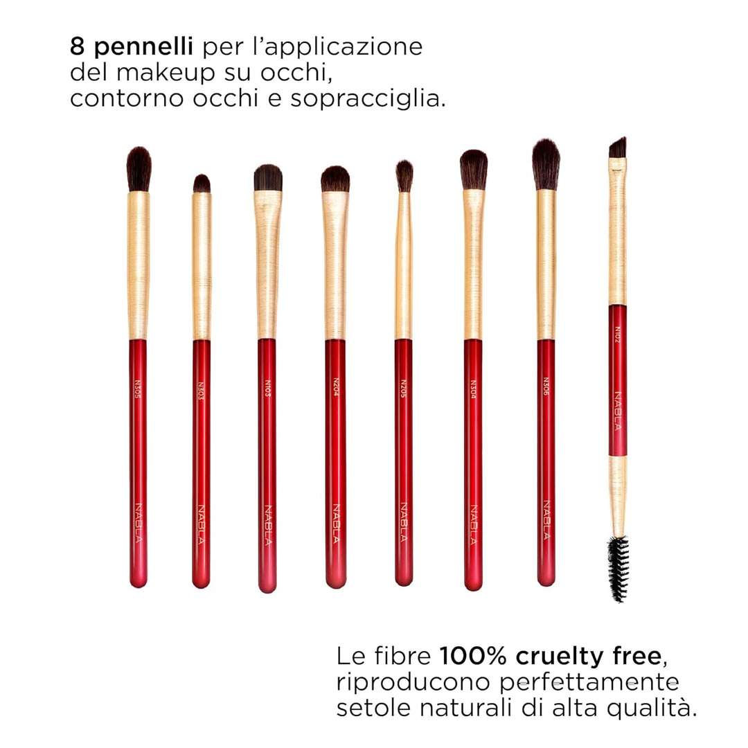 Nabla Ruby Complete Eye Brush Set - 200 g