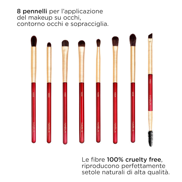 Nabla Ruby Complete Eye Brush Set - 200 g