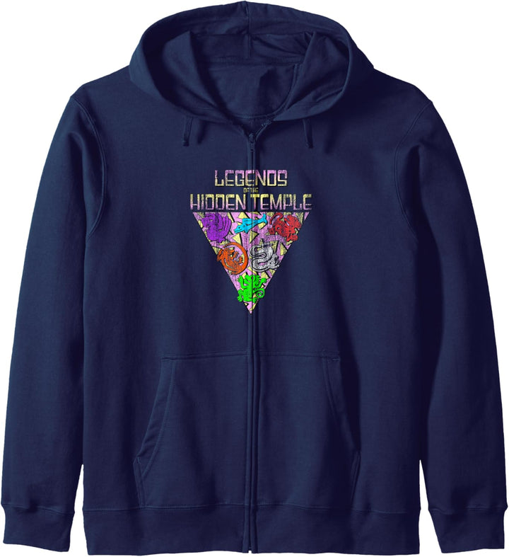 Legends of the Hidden Temple Retro Logo Kapuzenjacke