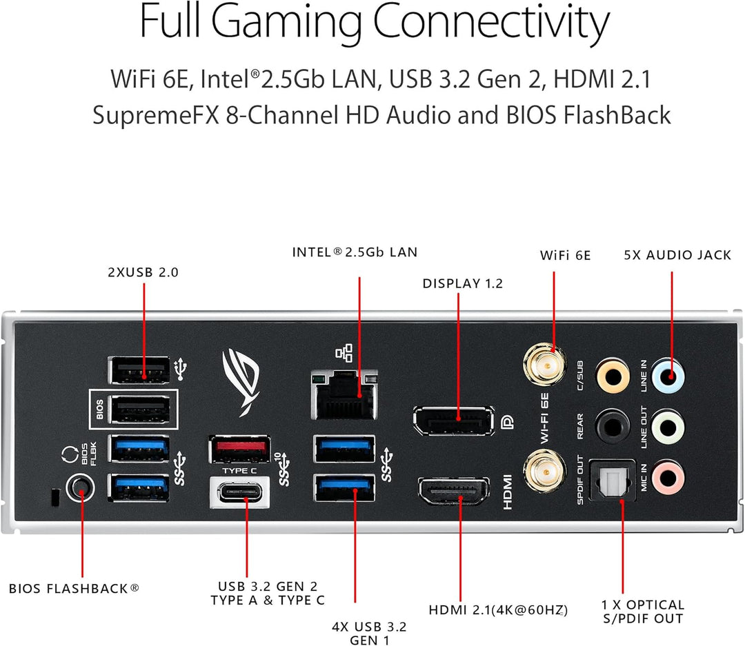 ASUS ROG Strix B550-F Gaming WI-FI II Mainboard Sockel AMD AM4 F Gaming WiFi II, F Gaming WiFi II