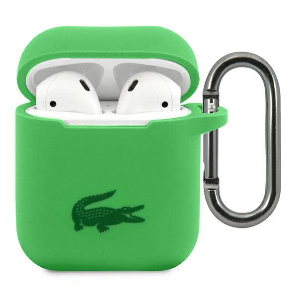 Lacoste LCA2SN Hülle für Airpods grün Silicone