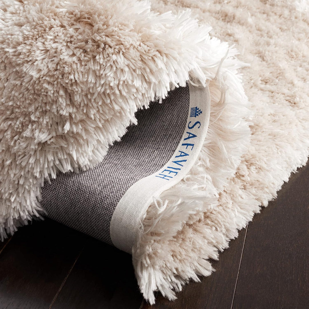 SAFAVIEH Zottelig Teppich für Wohnzimmer, Esszimmer, Schlafzimmer - Artic Shag Collection, Hoher Flo