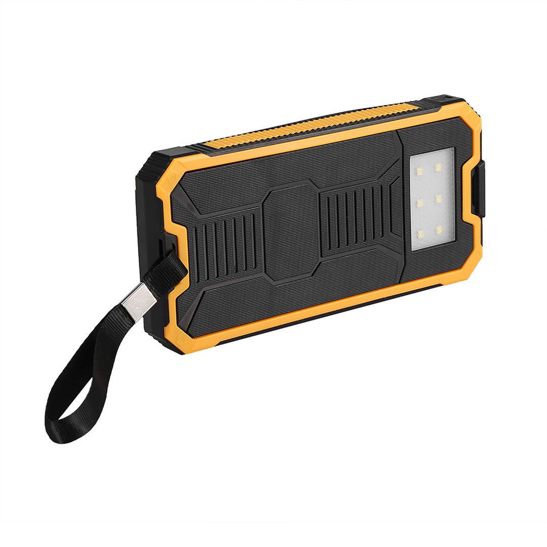 20000MAH Solar Power Bank Tragbares Ladegerät, Dual USB Solar Panel Ladegerät mit Schnellem Gebühren
