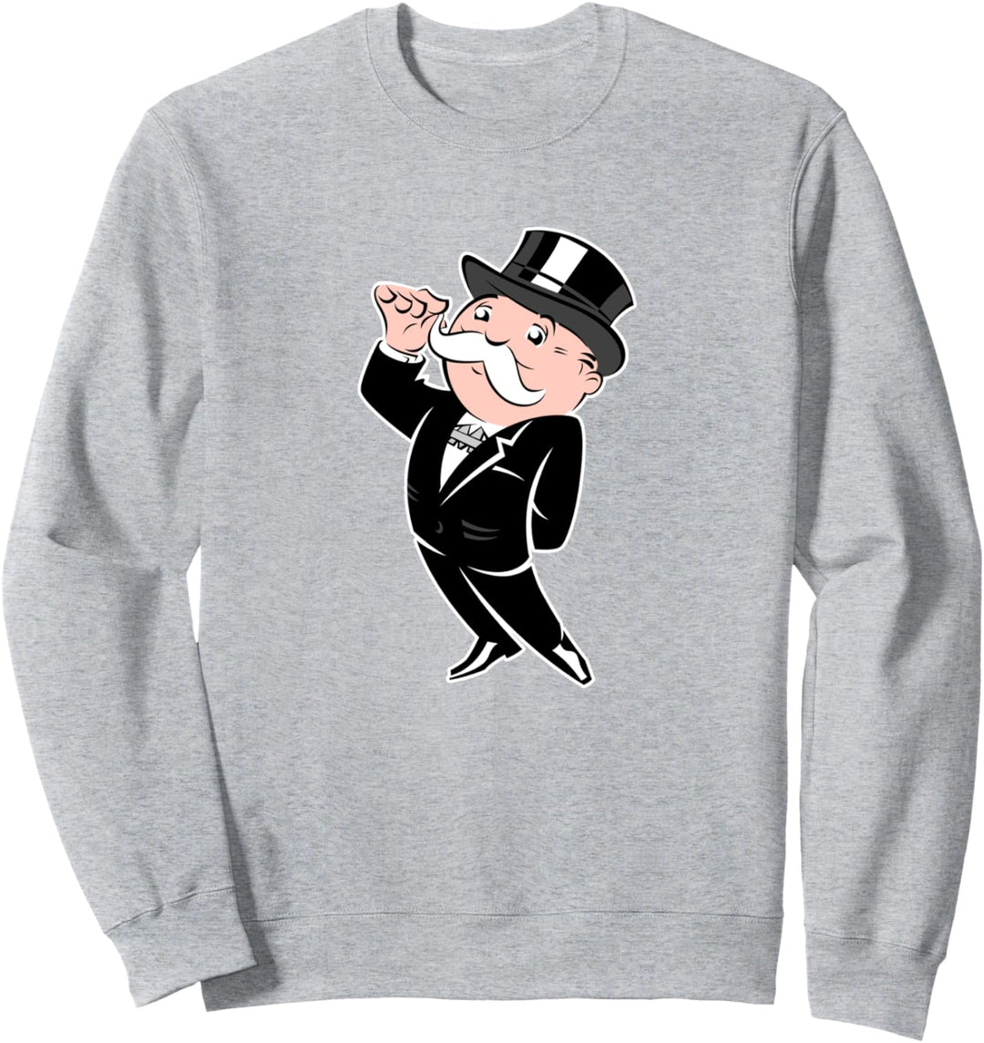 Monopoly Rich Uncle Pennybags Portrait Sweatshirt