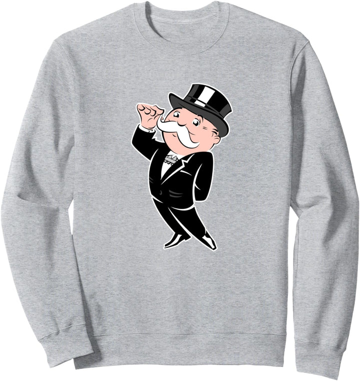 Monopoly Rich Uncle Pennybags Portrait Sweatshirt
