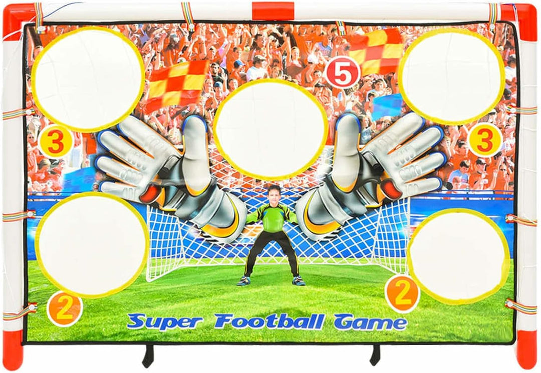 Fussballtor-Set mit Torwand, CIADAZ Fussballtor, Fussballtore Für Garten Kinder, Fussballtore Drauss