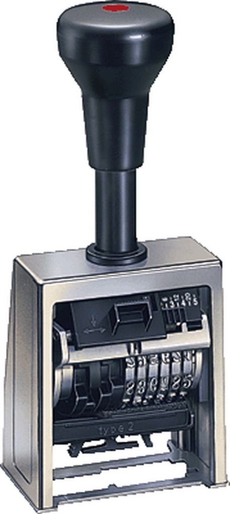 Reiner Paginiermaschine/200300-011 6-stellig 5,5mm