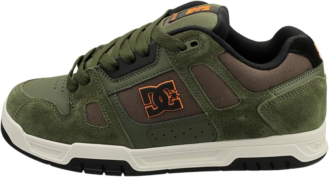DC Shoes Court Graffik Se, Damen Sneaker 39 EU 310 Oliven Offwhite, 39 EU 310 Oliven Offwhite