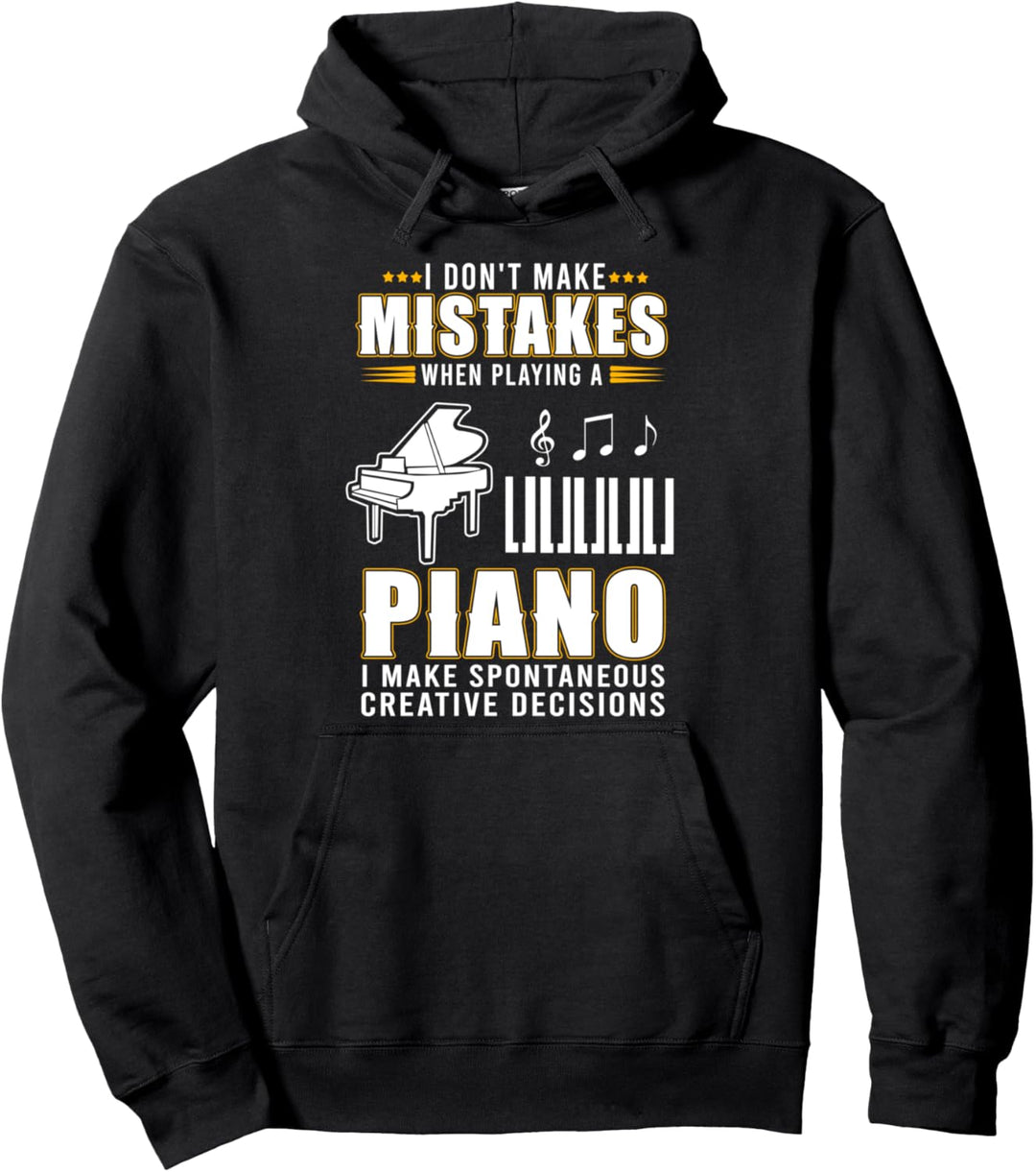 Klavierspieler Klavier Piano Lustig Pullover Hoodie