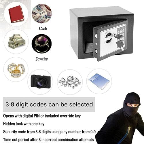 Tresor Elektronischer Safe Möbeltresor Elektronik Möbeltresore Doppelbartschloss Zahlenschloss Doppe