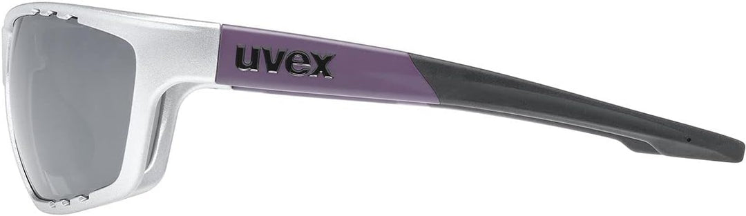 uvex Unisex – Erwachsene, sportstyle 706 Sportbrille Einheitsgrösse silver plum matt/silver, Einheit