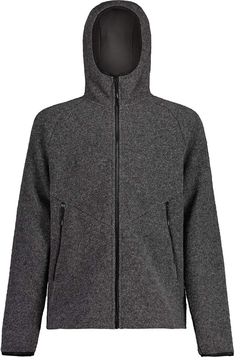 Maloja Herren Yulm Sweatshirt L Grau Meliert, L Grau Meliert