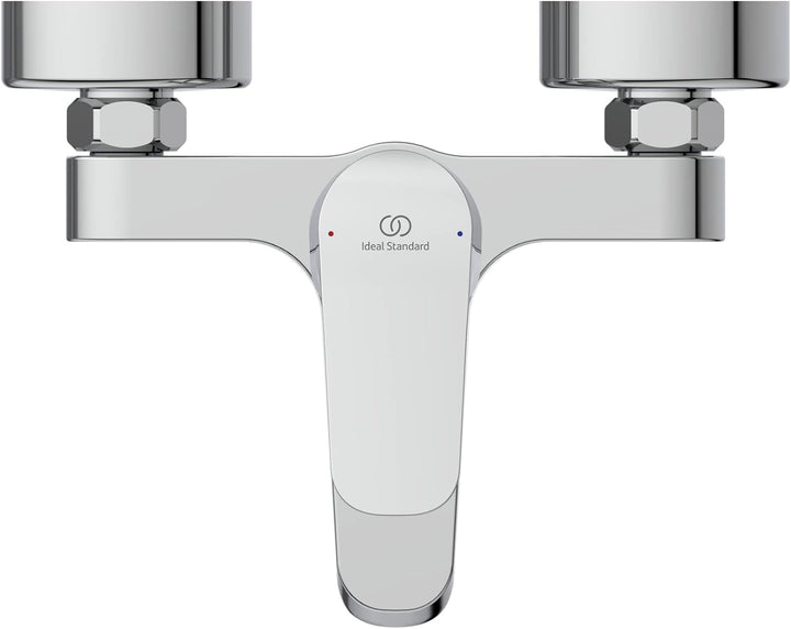 Ideal Standard B1721AA Ceraflex Armatur Einhebel-Badearmatur zur Aufputz Montage mit S-Anschlüssen u