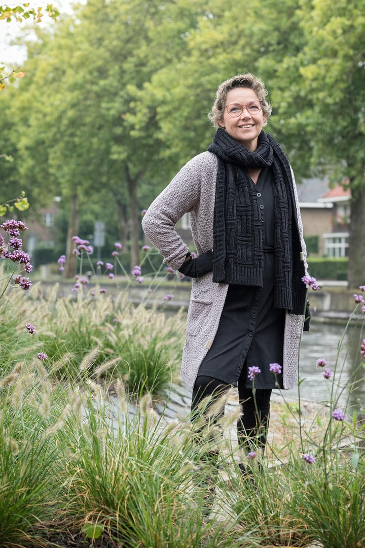 KNIT FACTORY - Bobby Loop Schal - Grob Gestrickter Schlauchschal - Für Damen und Herren - Strickscha