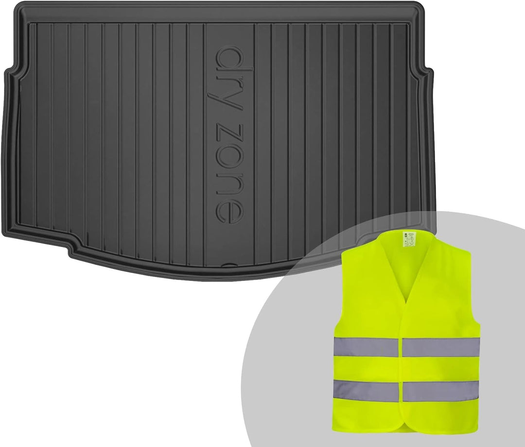 FROGUM DryZone Gummimatte Ganzjährige Praktische Auto Kofferraummatte Kofferraumwanne passend für Vo
