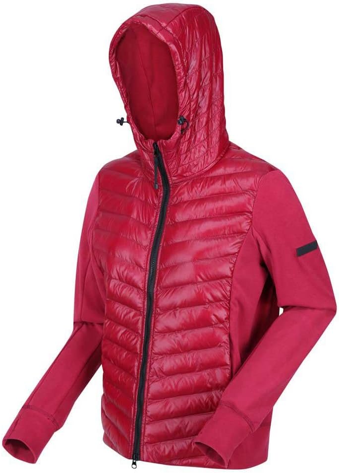 Regatta Damen Regatta Andreson Viii Hybridjacke für Damen Insulated Jacket 36 Rumba, Rot, Schwarz, 3