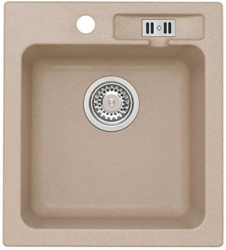 Axis Kitchen Malibu 20 Spülbecken Einbecken Spüle 43x47cm (AXIS BEIGE)