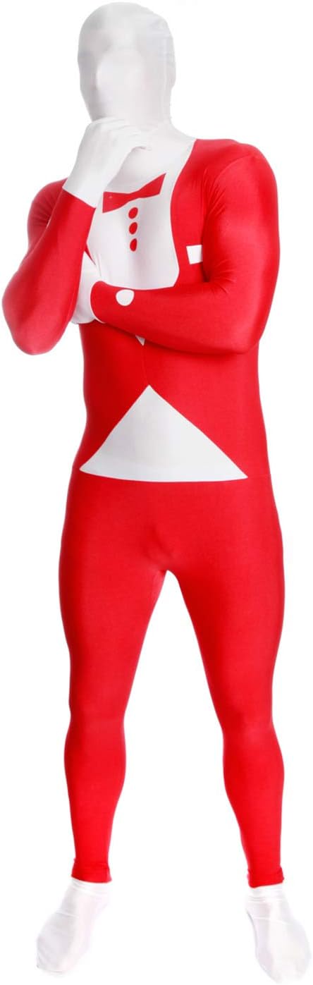 Morphsuits MPRTM - Kostüm Tuxedo, M, rot Rot M, Rot M