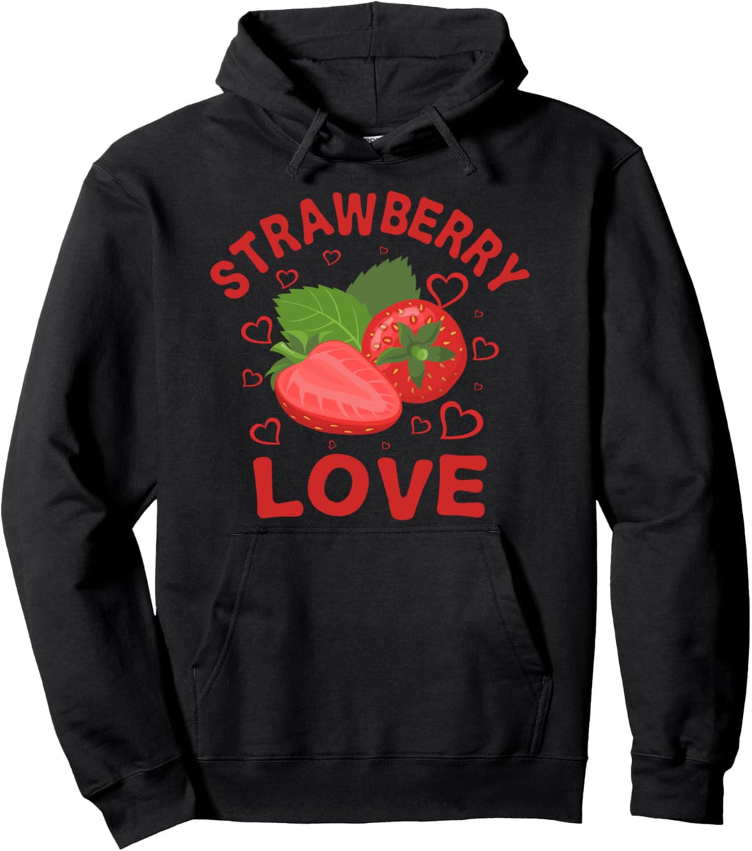 kawaii erdbeere tee damen herren erdbeere Pullover Hoodie