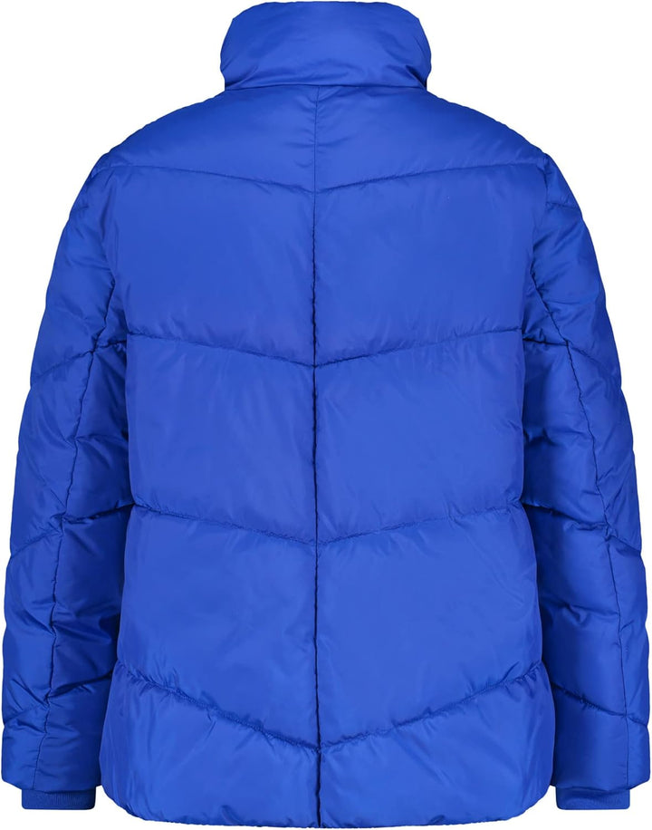 Samoon Damen Outdoorjacke Nicht Wolle, Brigth Blue