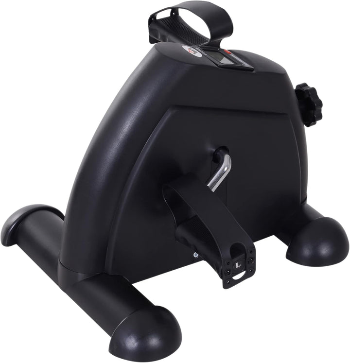 HOMCOM Mini Heimtrainer Arm-und Beintrainer Pedaltrainer für Senioren mit LCD-Display verstellbarer