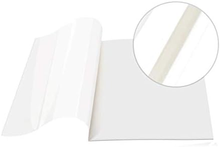 TUKA-i-AKUT [ 100x A4 6mm ] Thermobindemappen A4, Rückenbreite 6 mm, 100 Stück Thermo-Bindemappe für