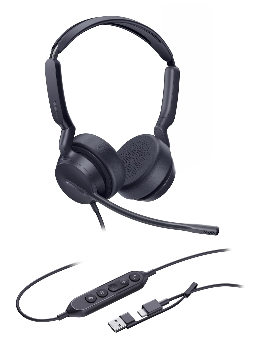 Yealink Headset UH42 Dual UC USB-C/A, UH42 Dual UC
