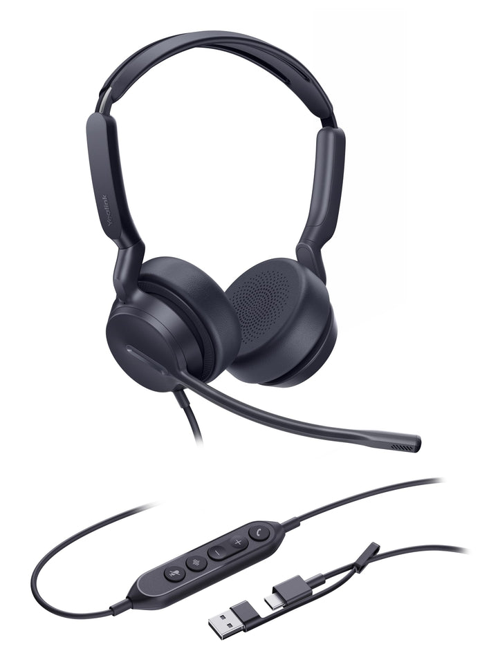 Yealink Headset UH42 Dual UC USB-C/A, UH42 Dual UC