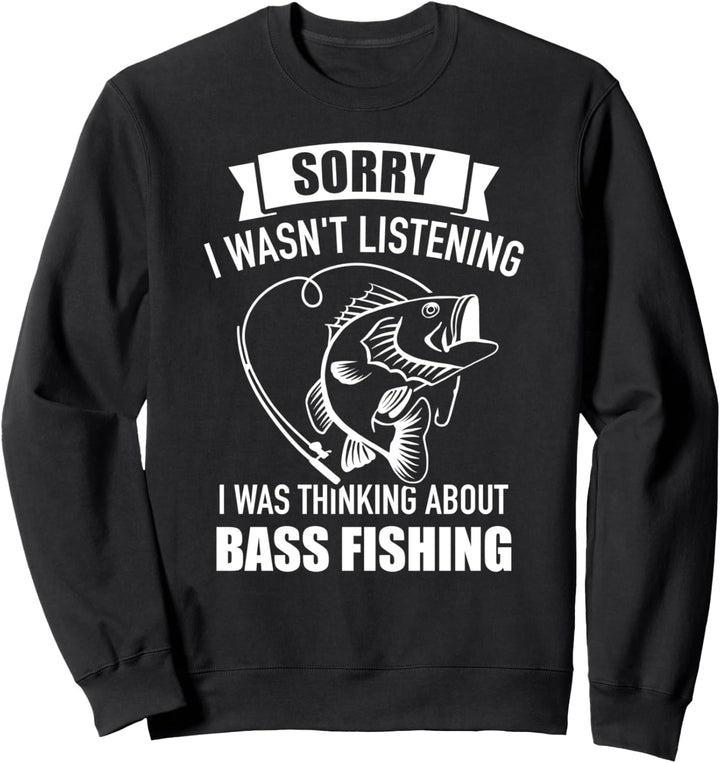 Barsch Angeln sorry Bass Sweatshirt
