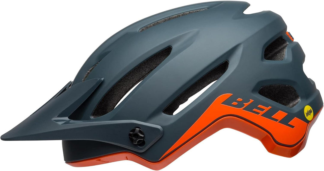BELL 4forty MIPS Helm L Virago Mat/Gls Slate/Orange, L Virago Mat/Gls Slate/Orange