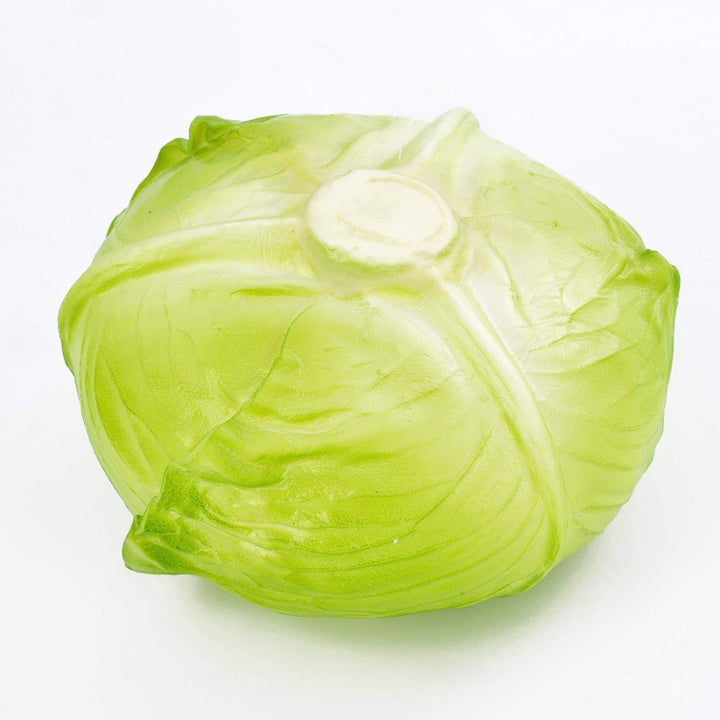 artplants.de Kunstgemüse Kohl, hellgrün, 10cm, Ø 17cm - Künstliches Obst - Deko Gemüse