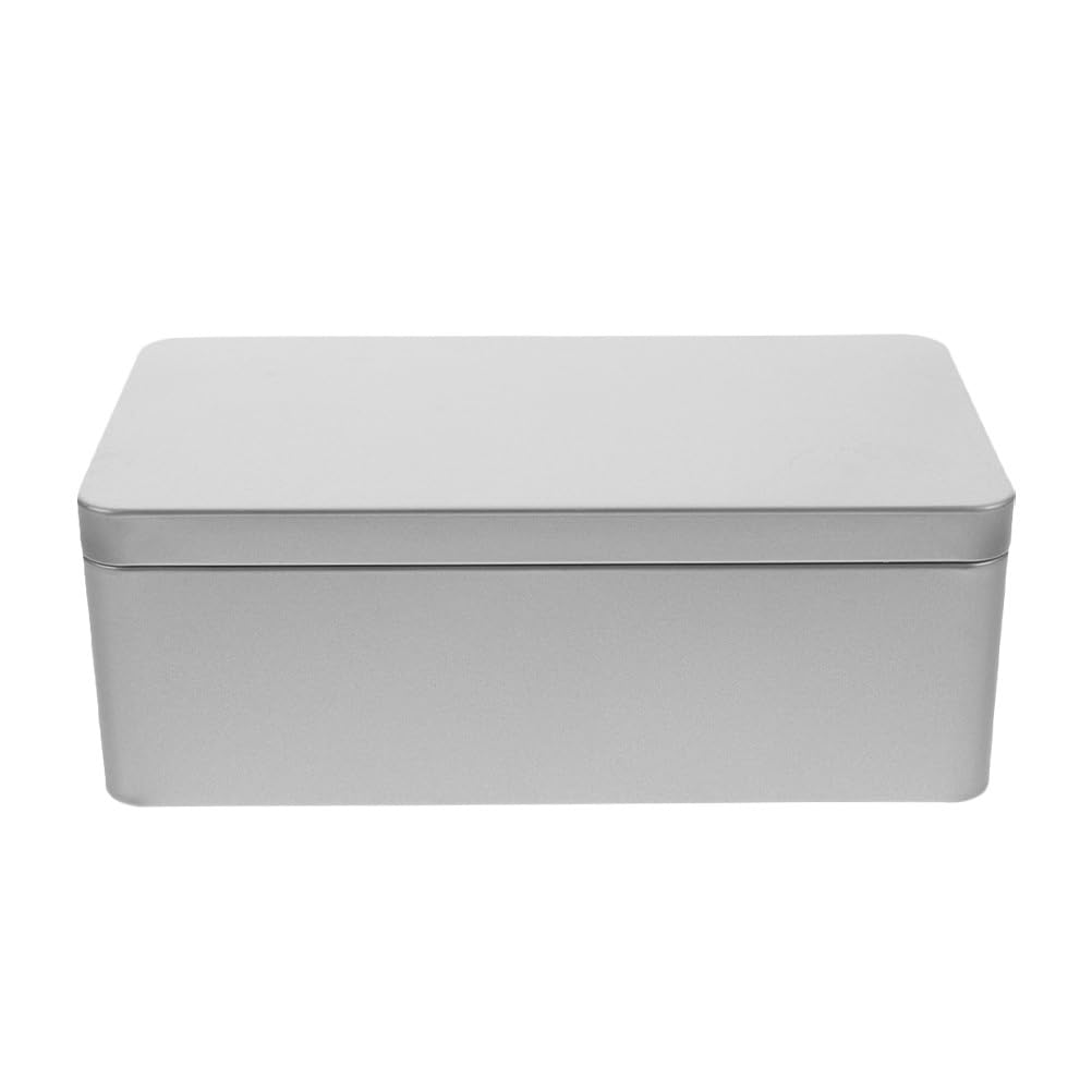 Zerodeko Blechschachtel Mit Deckel Rechteckige Weissblechdose Teedose Für Teebeutel Aufbewahrungsbox