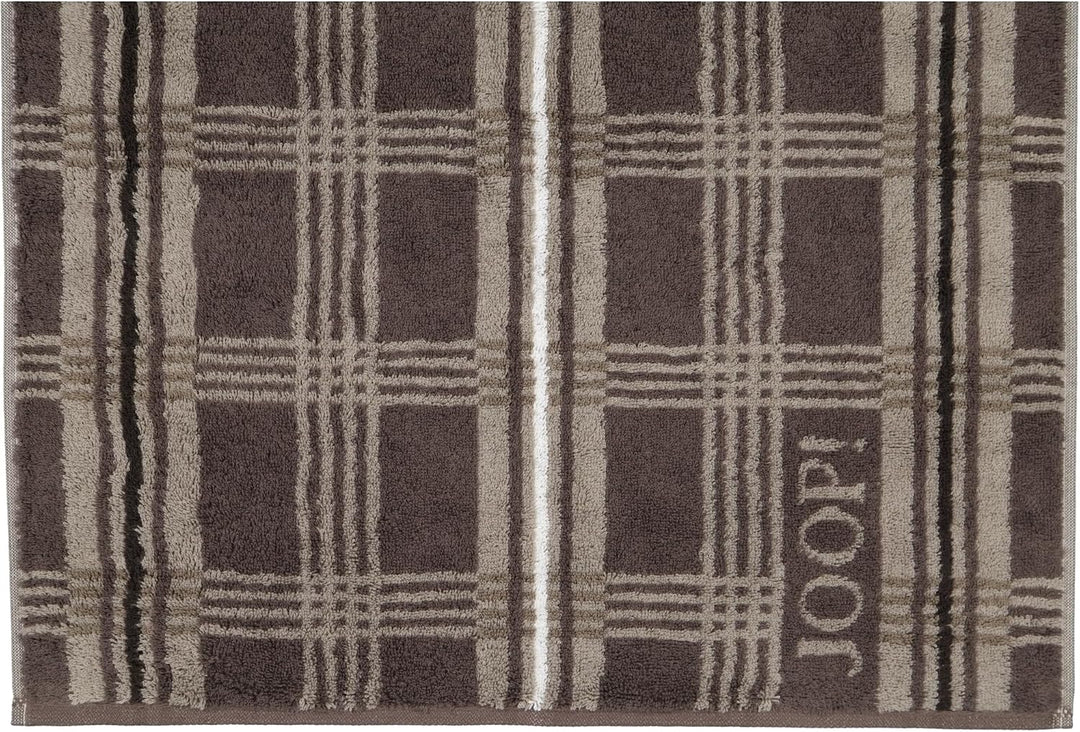 JOOP! Saunatuch Checks Checked 1685 | 36 graphit - 80 x 200