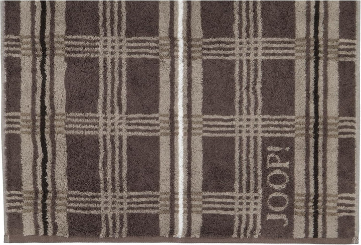 JOOP! Saunatuch Checks Checked 1685 | 36 graphit - 80 x 200