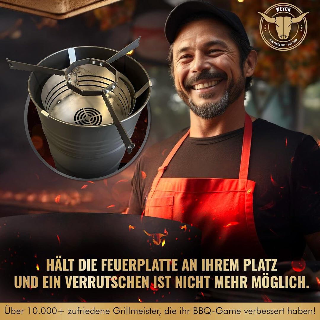 A. Weyck Tools Auflageeisen für 100cm Feuerplatte #13