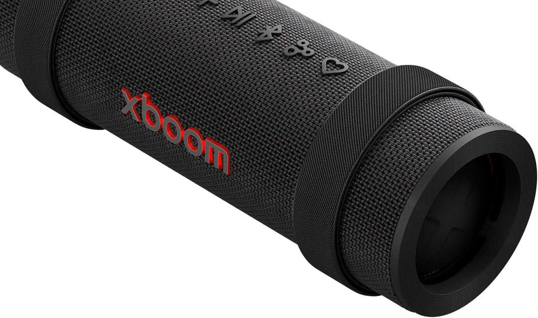 LG xboom Grab by will.i.am, tragbarer Bluetooth-Lautsprecher (Signature Sound, IP67, bis zu 20 Std.