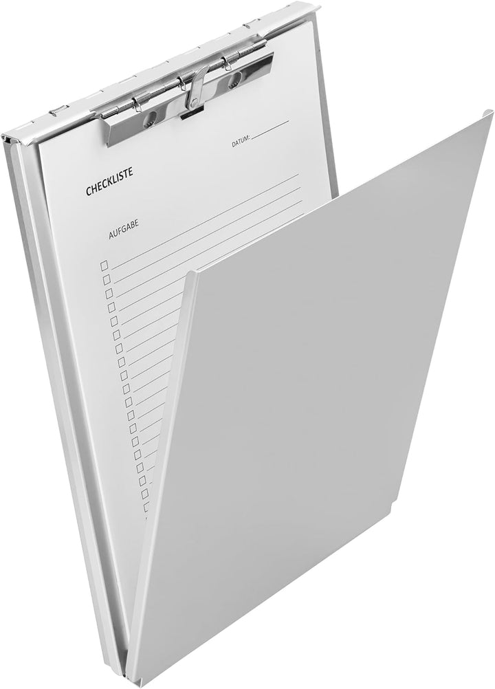 Läufer 30018 Formularhalter, Aluminium, mit Fach und Zwischenlage